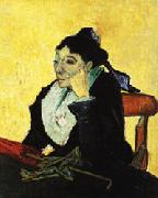 Vincent Van Gogh The Woman of Arles(Madame Ginoux) oil on canvas
